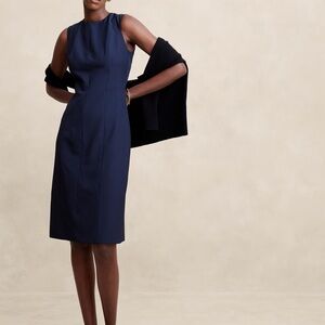 Banana Republic SCULPTED KNEE-LENGTH SHEATH DRESS